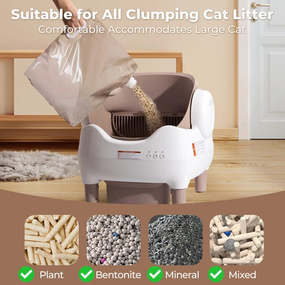 Smart Self-Cleaning Litter Box