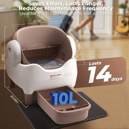 Smart Self-Cleaning Litter Box