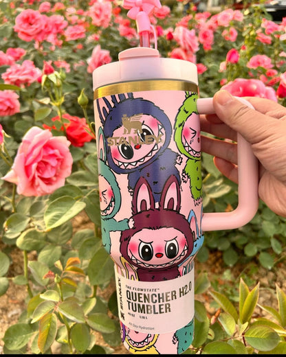 THE MONSTERS “Labubu” x Stanley Quencher H2.0 Tumbler – 40oz